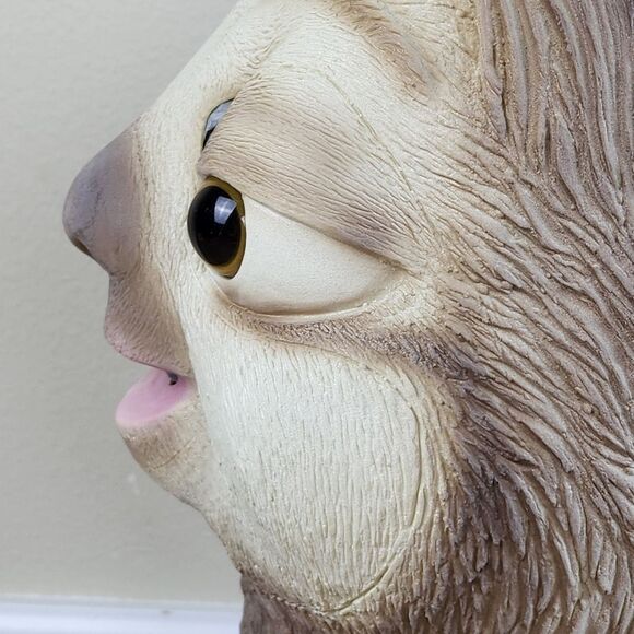 🩵Deluxe Sloth Full Head Latex Costume Mask - Picture 6 of 13
